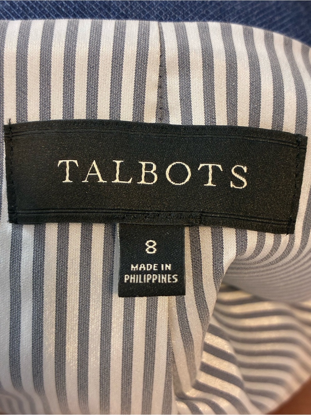 Talbots Modern Collar Blazer - Picture 2 of 13